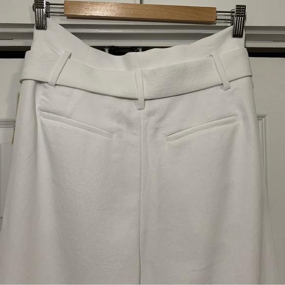 Michael Kors belted woven crop pants size 4 - Picture 3 of 8
